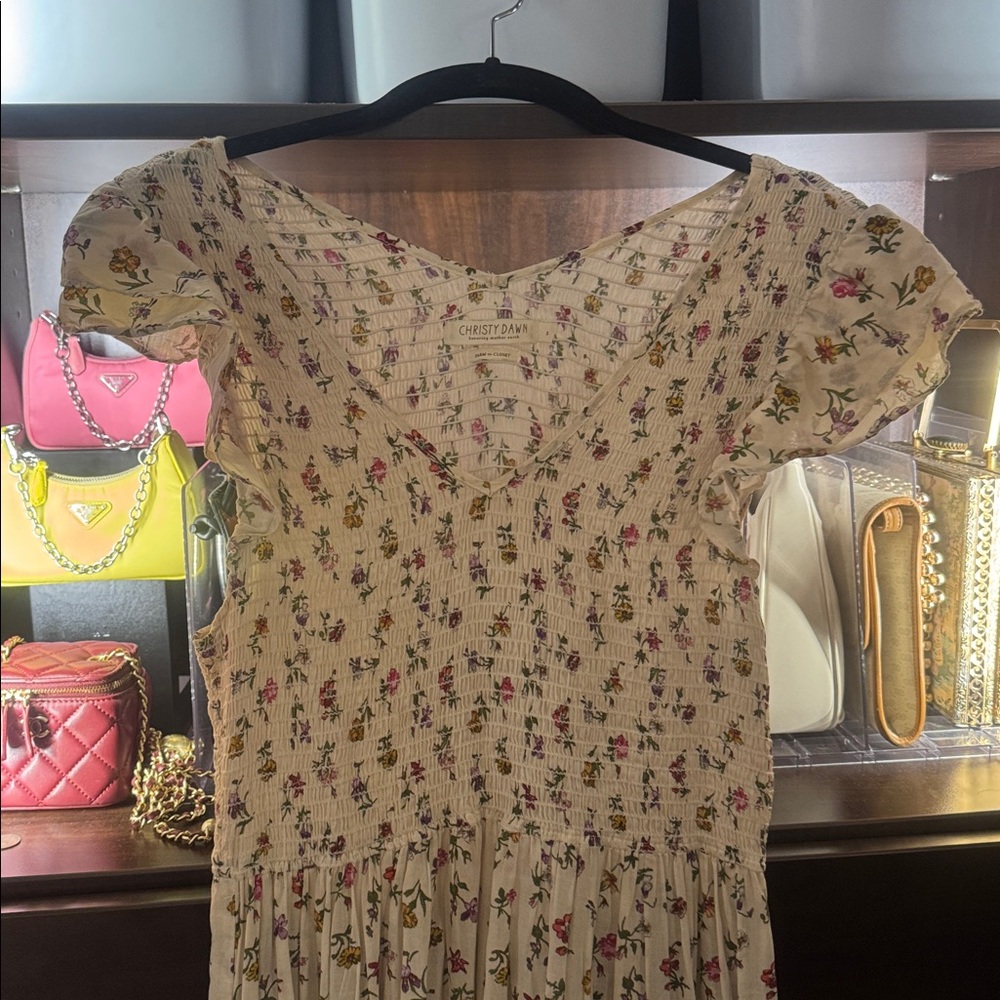 Christy Dawn Bodie Dress Cream Garden - Picture 5 of 7